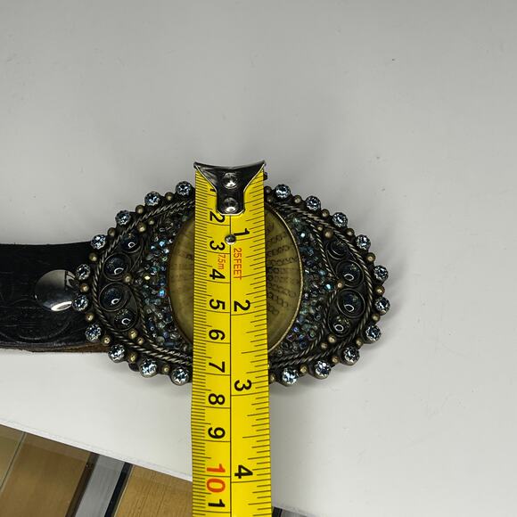 VTG Virgins Saints and Angels Sacred Heart Jesus Belt Buckle ONLY - Picture 5 of 5